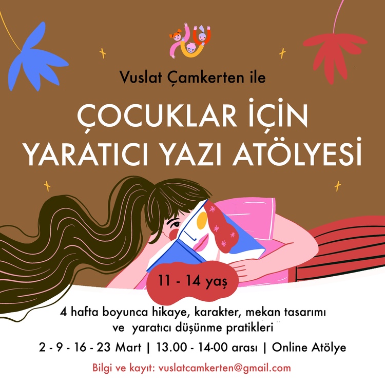 Çocuklar için Yaratıcı Yazı Atölyesi