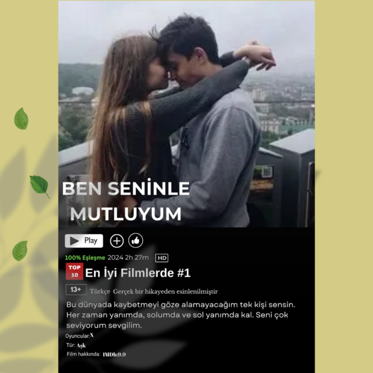 NETFLİX FİLM POSTER