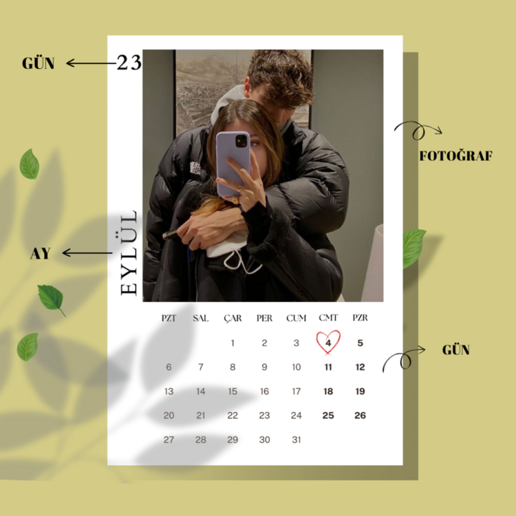 TAKVİM POSTER