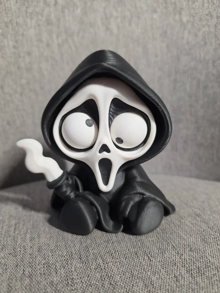 CoffeeCraft Goofy Ghost Face - Gözleri Hareketli Şirin Model