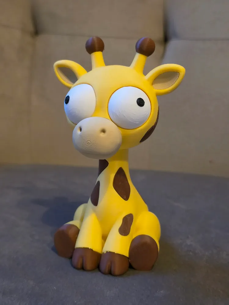 CoffeeCraft Goofy Zürafa - Gözleri Hareketli Şirin Model