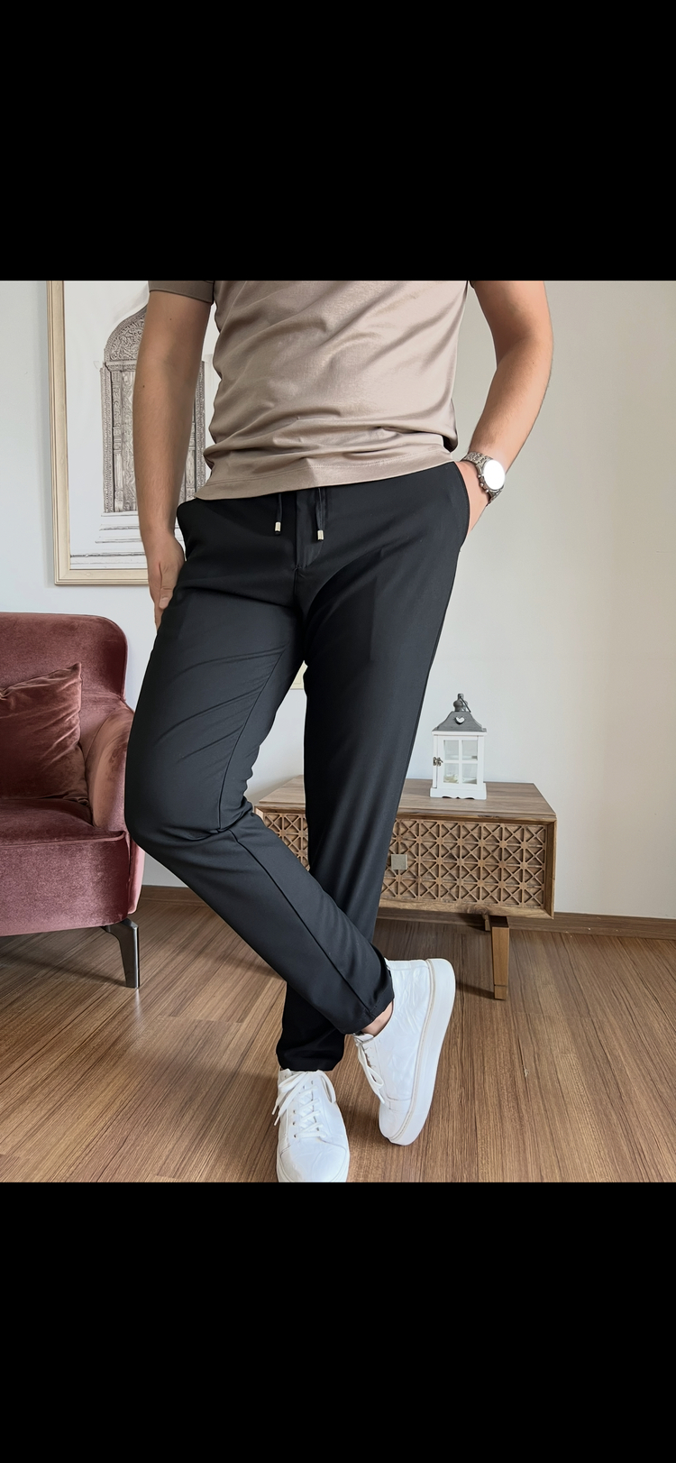 SİYAH JOGGER PANTOLON