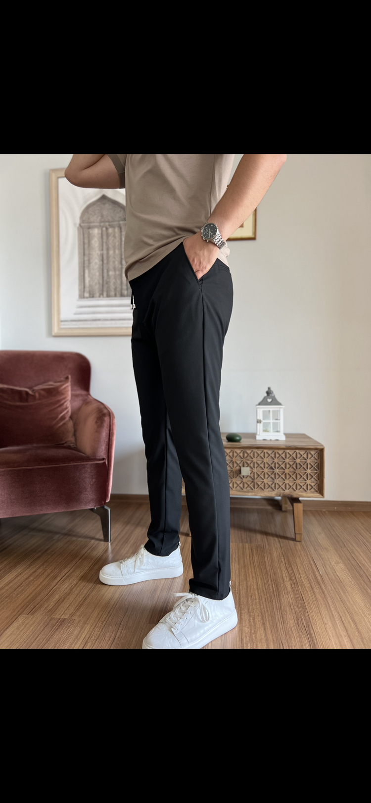 SİYAH JOGGER PANTOLON