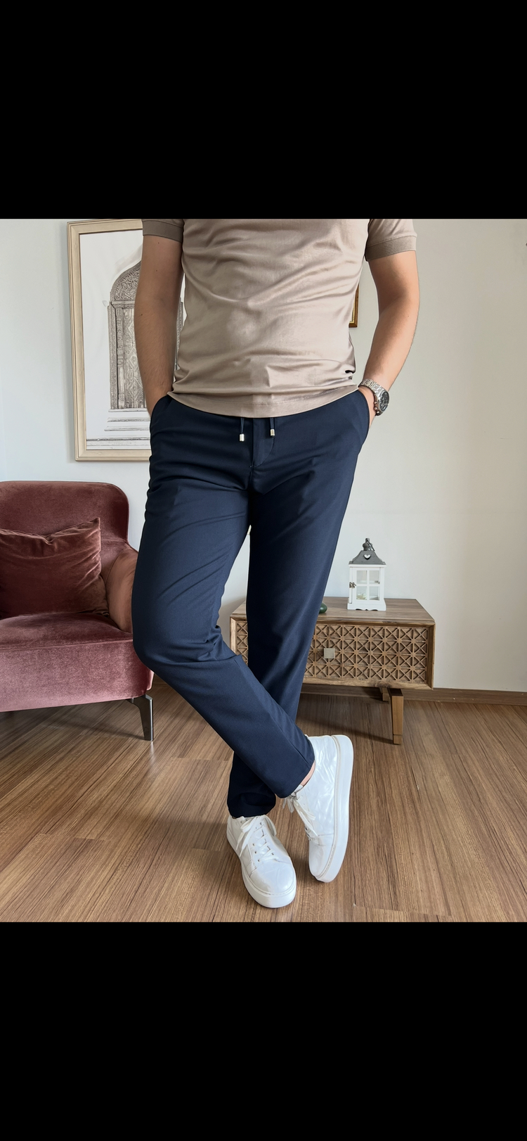 LACİVERT JOGGER PANTOLON