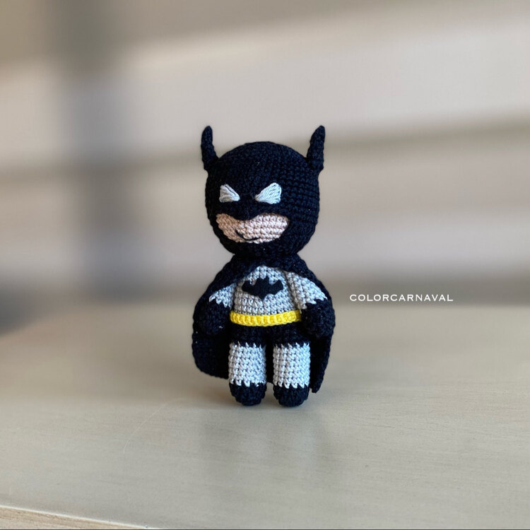 ENGLISH - PATTERN BABY BATMAN
