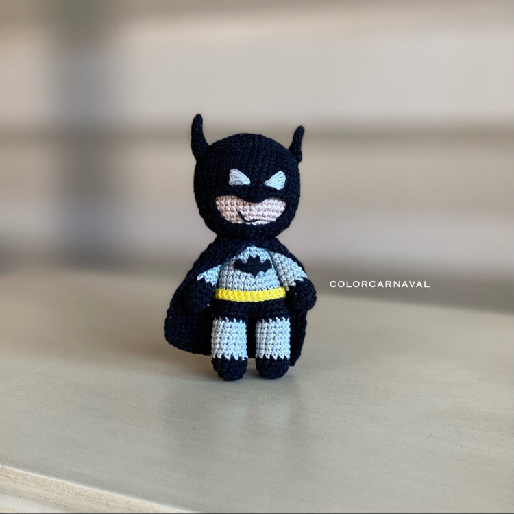 ENGLISH - PATTERN BABY BATMAN