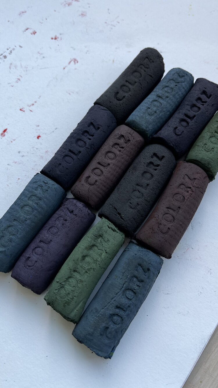 Colorz El Yapımı Toz Pastel Seti-Koyular