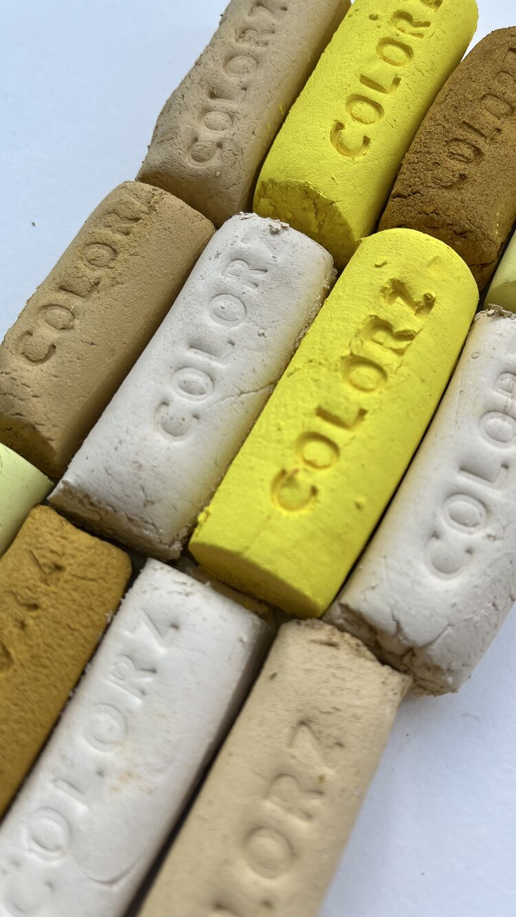 Colorz El Yapımı Toz Pastel Seti-Sarı Tonları