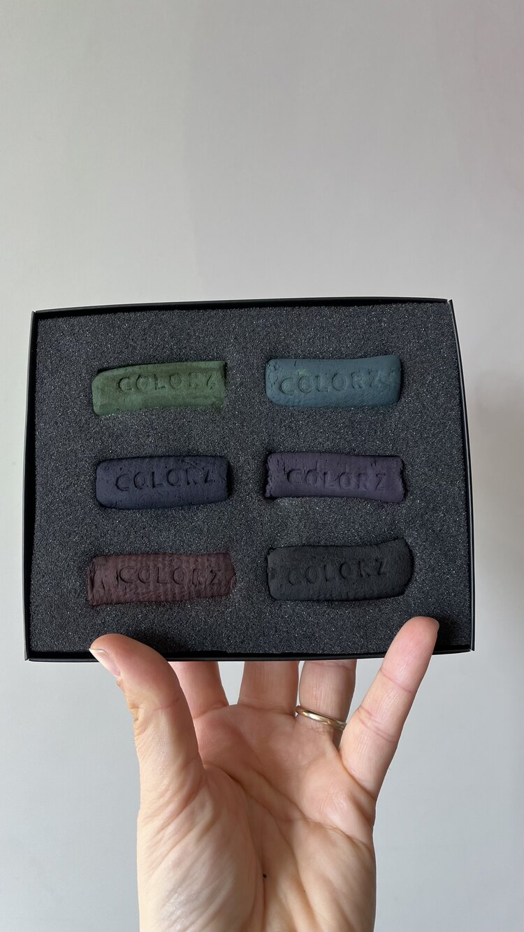 Colorz El Yapımı Toz Pastel Seti-Koyular