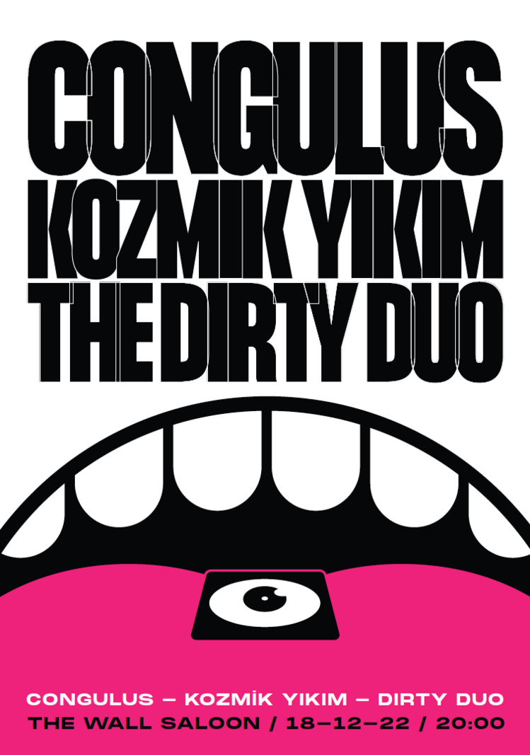 Congulus Konser Afişi 35x50