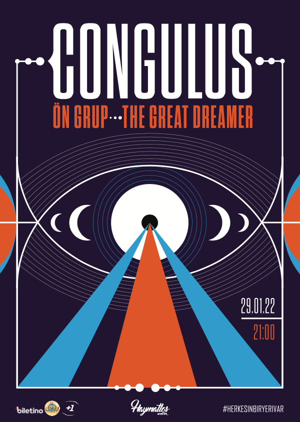 Congulus Konser Afişi 50x70