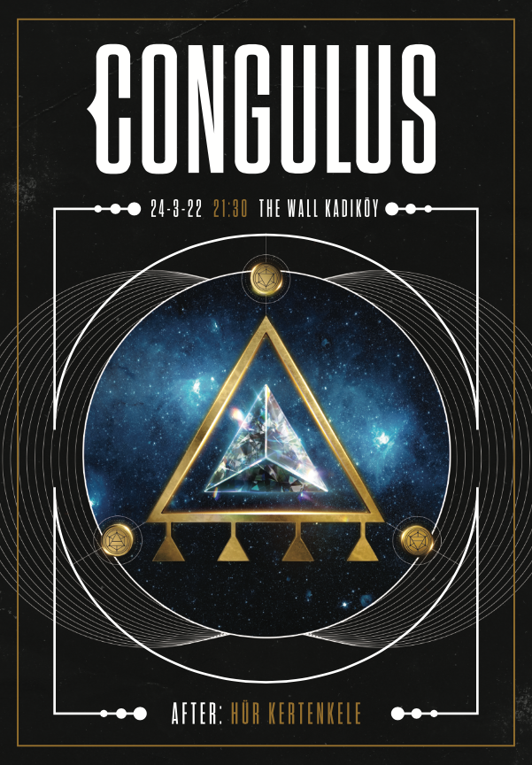 Congulus Konser Afişi 70x100