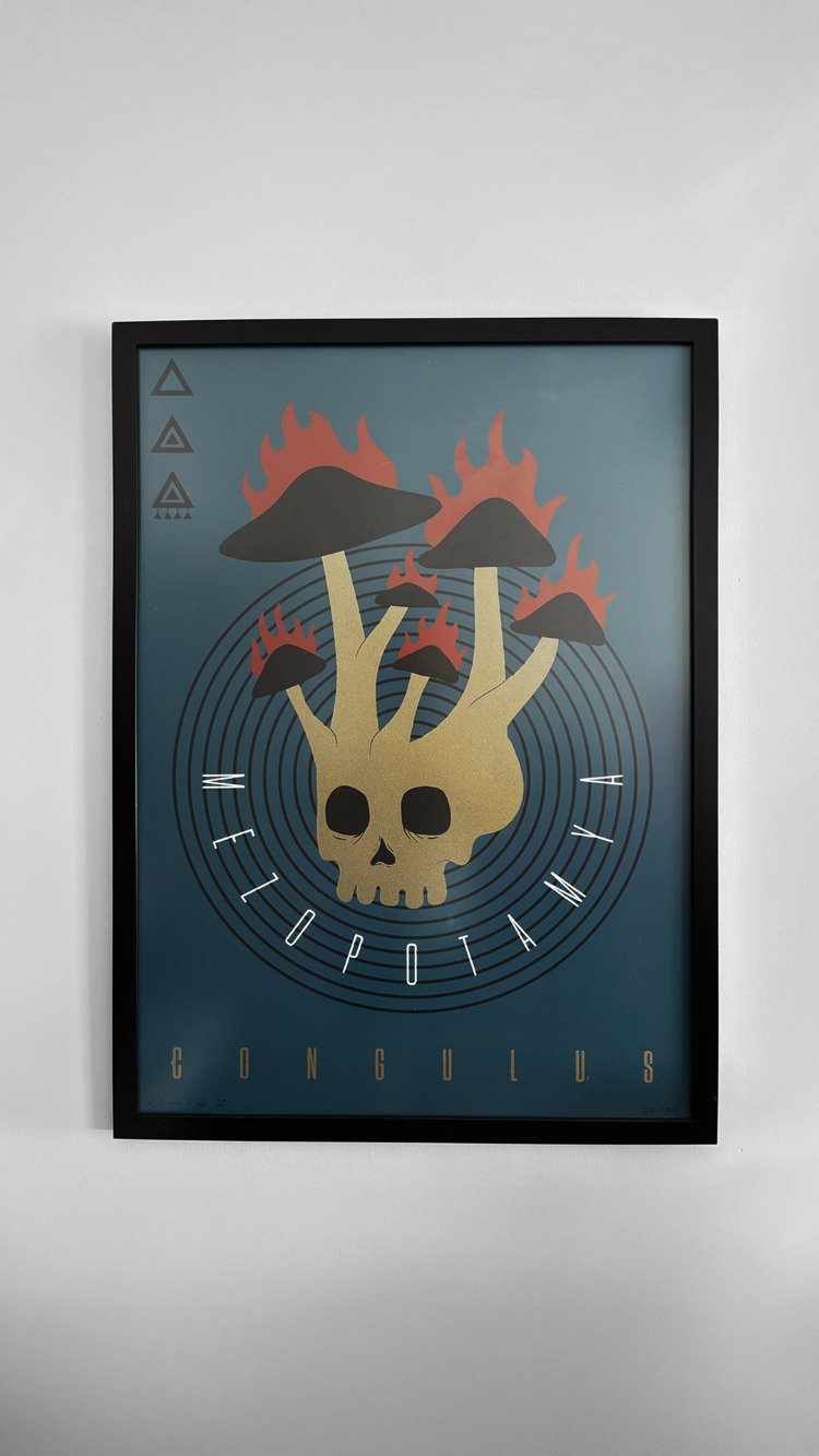 Mezopotamya Serigrafi Poster 50x70