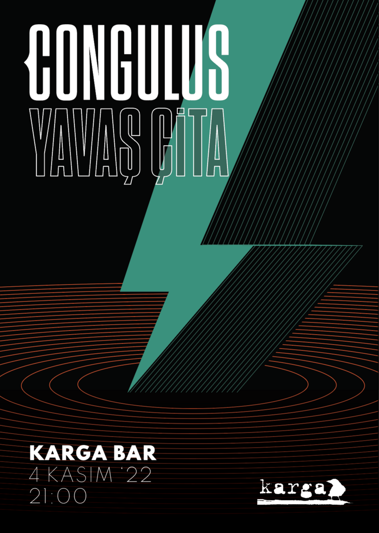 Congulus Konser Afişi 35x50