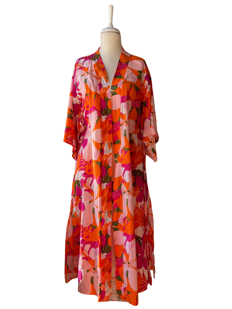 Retro Tropical Kimono