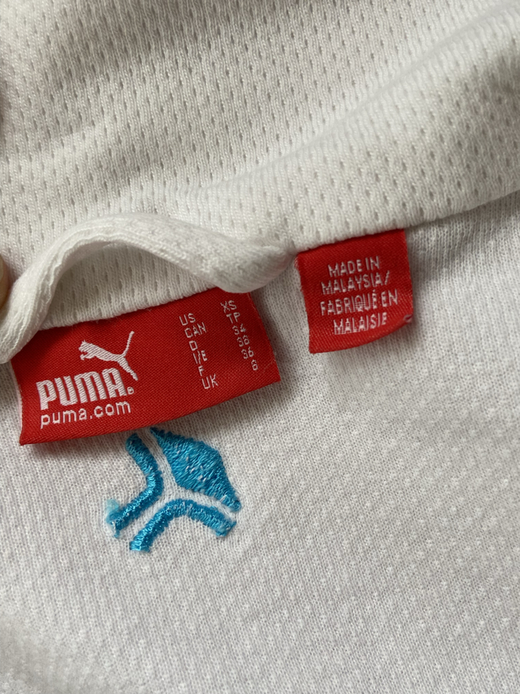 2000s Puma Y2K Zip-Up Sport Top