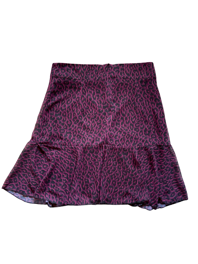 Pink Leopard Skirt