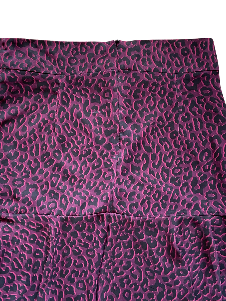 Pink Leopard Skirt