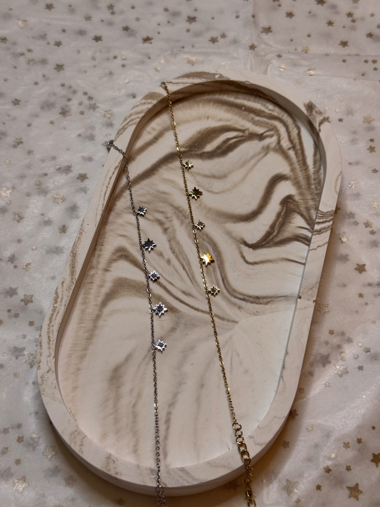 Minimal yıldızlı bileklik 