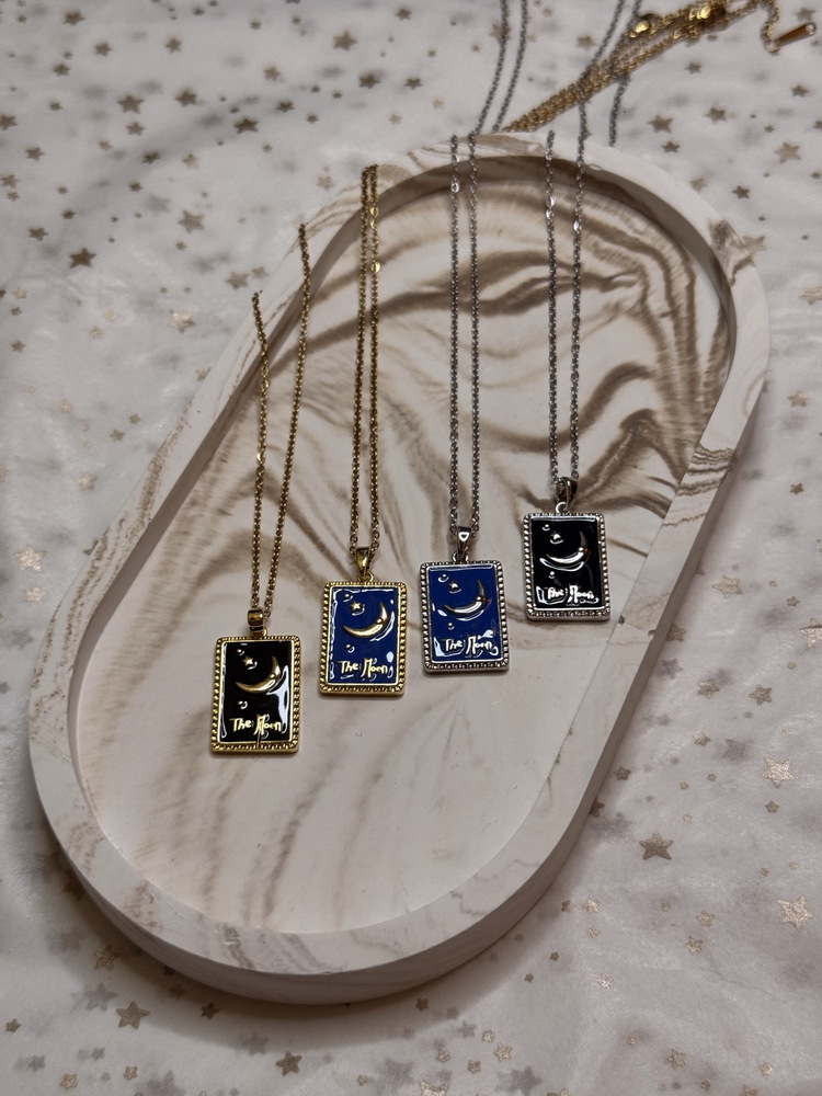 Tarot plaka kolye