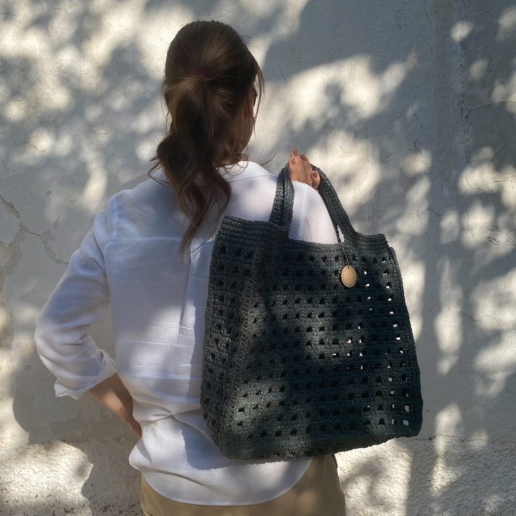 Recycled Glitz Bag