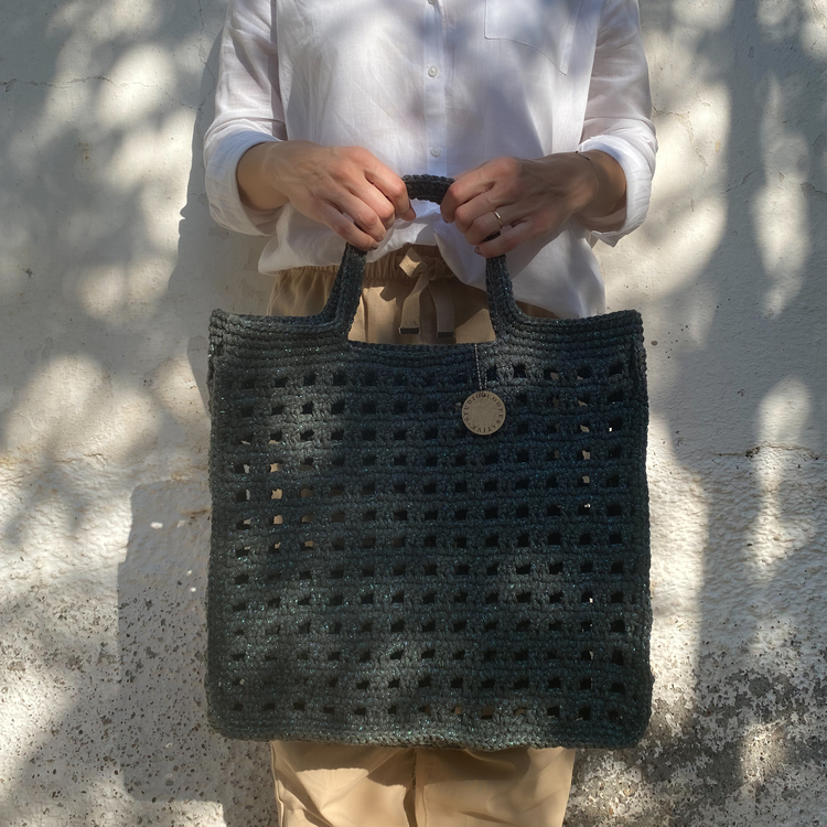 Recycled Glitz Bag