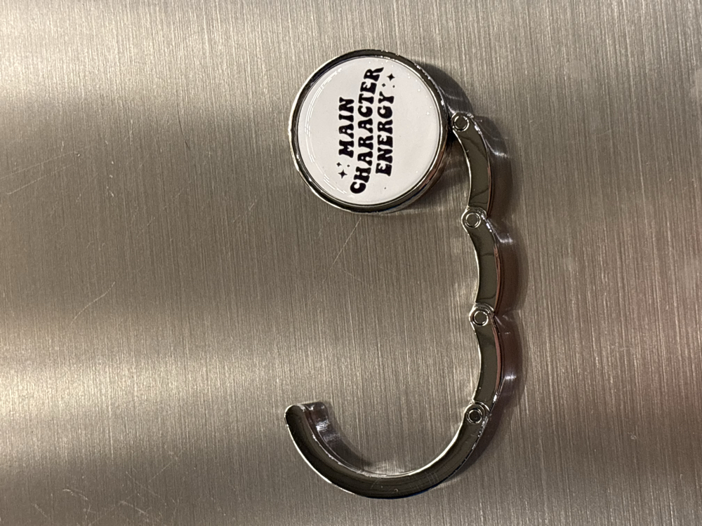 Main Character Energy | Bag Holder Hook