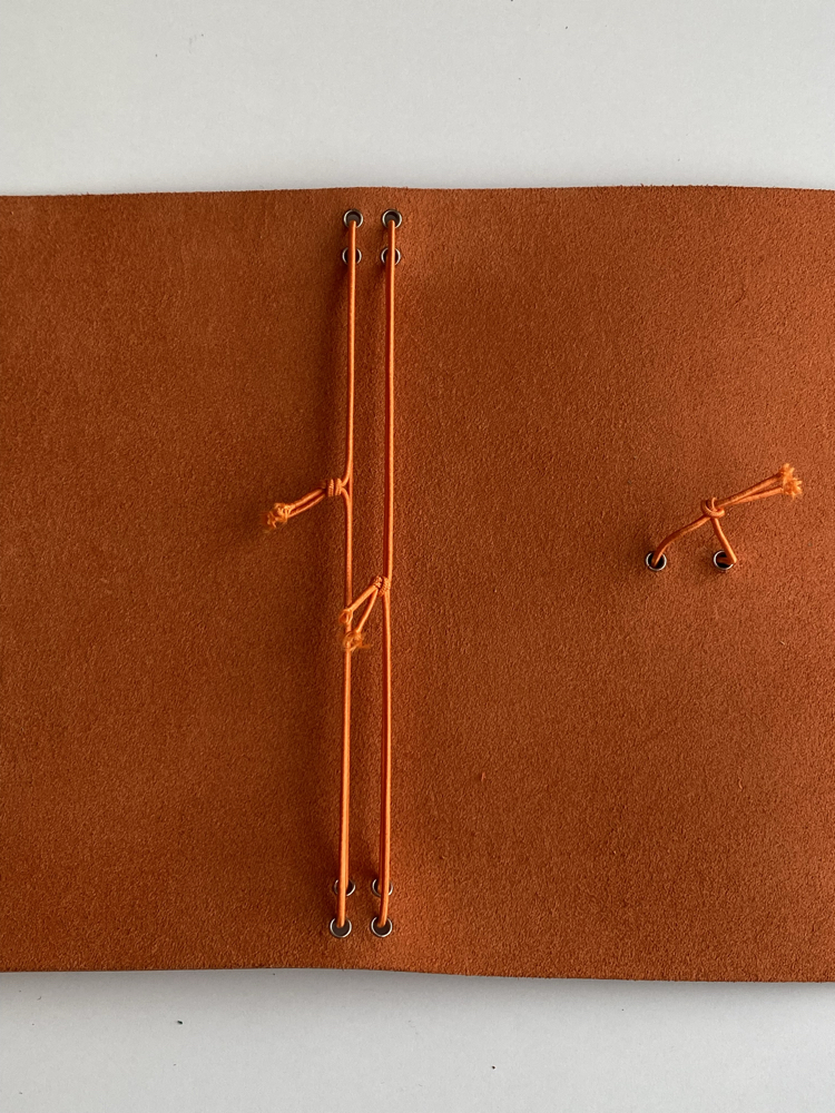 Orange Prag | A5 size | 2 bölmeli 