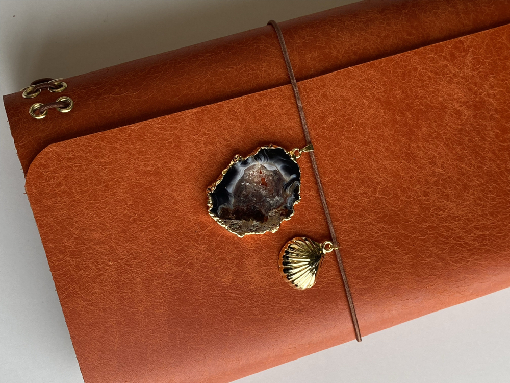 Orange Doğal Taş Detaylı | A5 size 