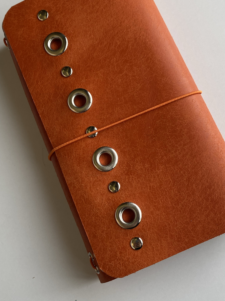 Orange Prag | A5 size | 2 bölmeli 