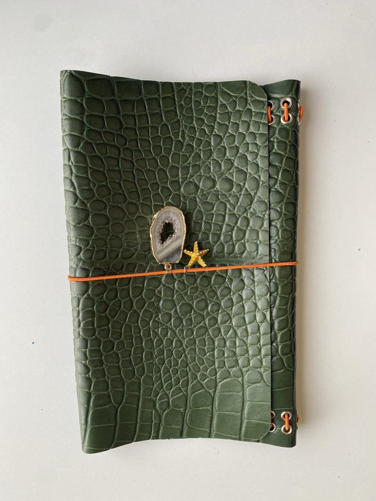 Croco | Doğal taş detaylı | A5 size