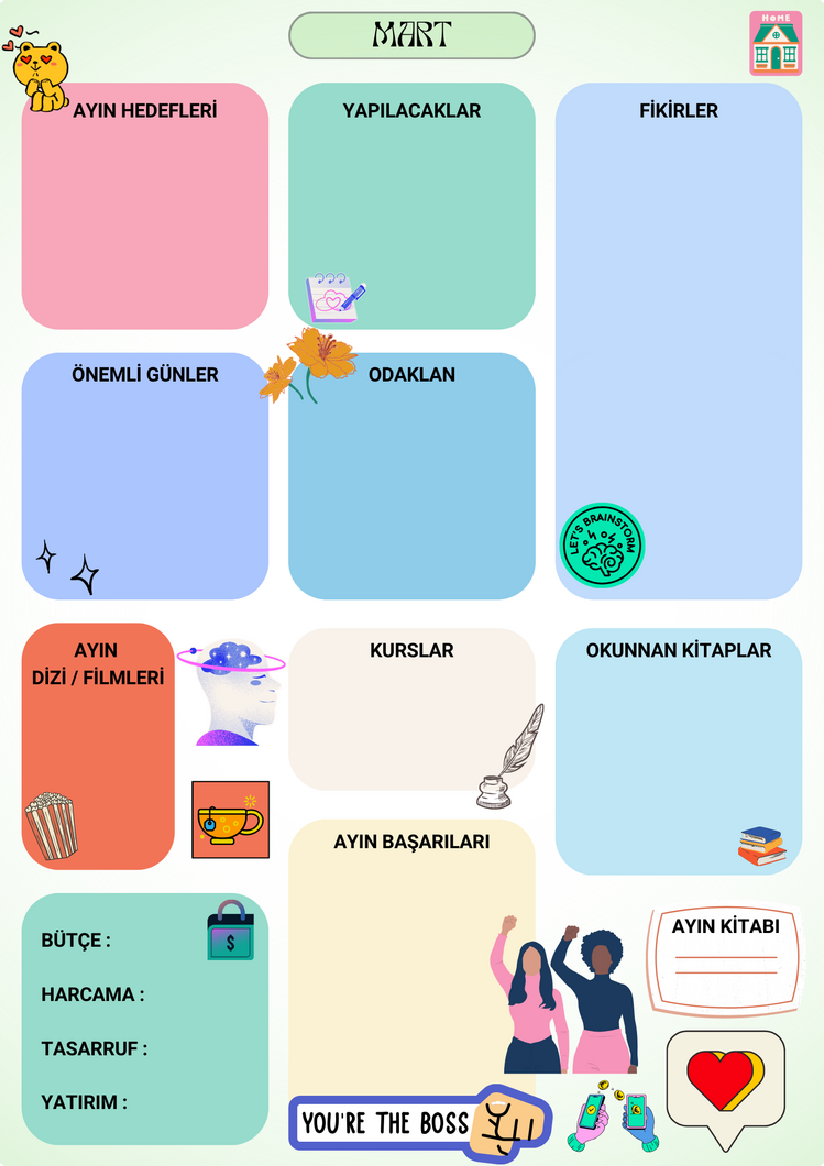 2025 Dijital Planlayıcı: Verimliliğinizi Artıracak Modern Tasarım