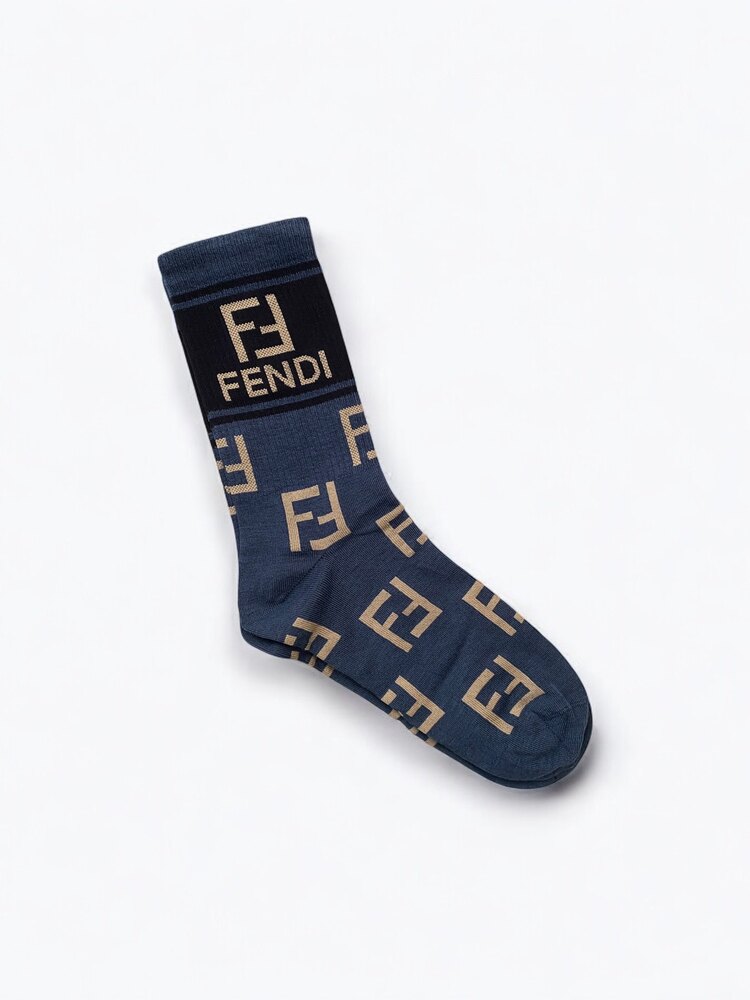 Premium Kalite Fendi Soket Çorap (6 çift)