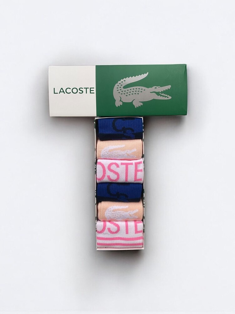 Premium Kalite Lacoste Soket Çorap (6 çift)