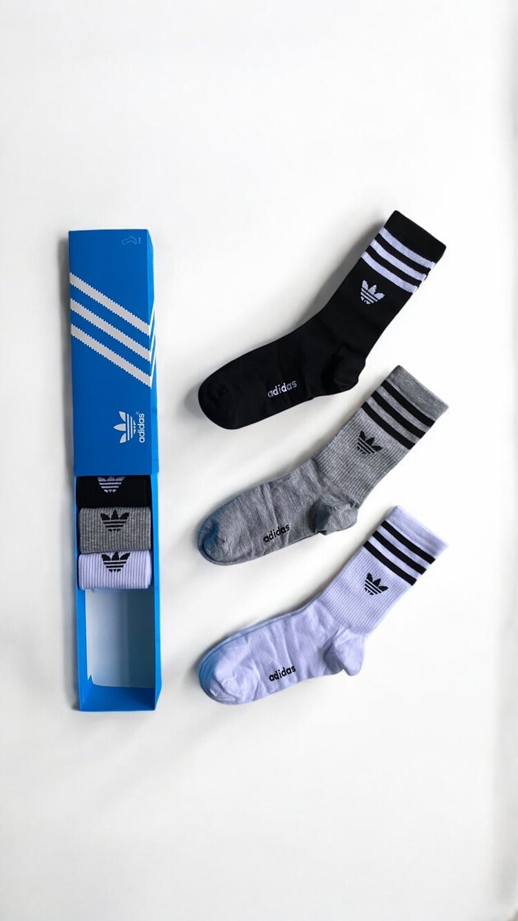 Premium Kalite Adidas Soket Çorap (6 çift)