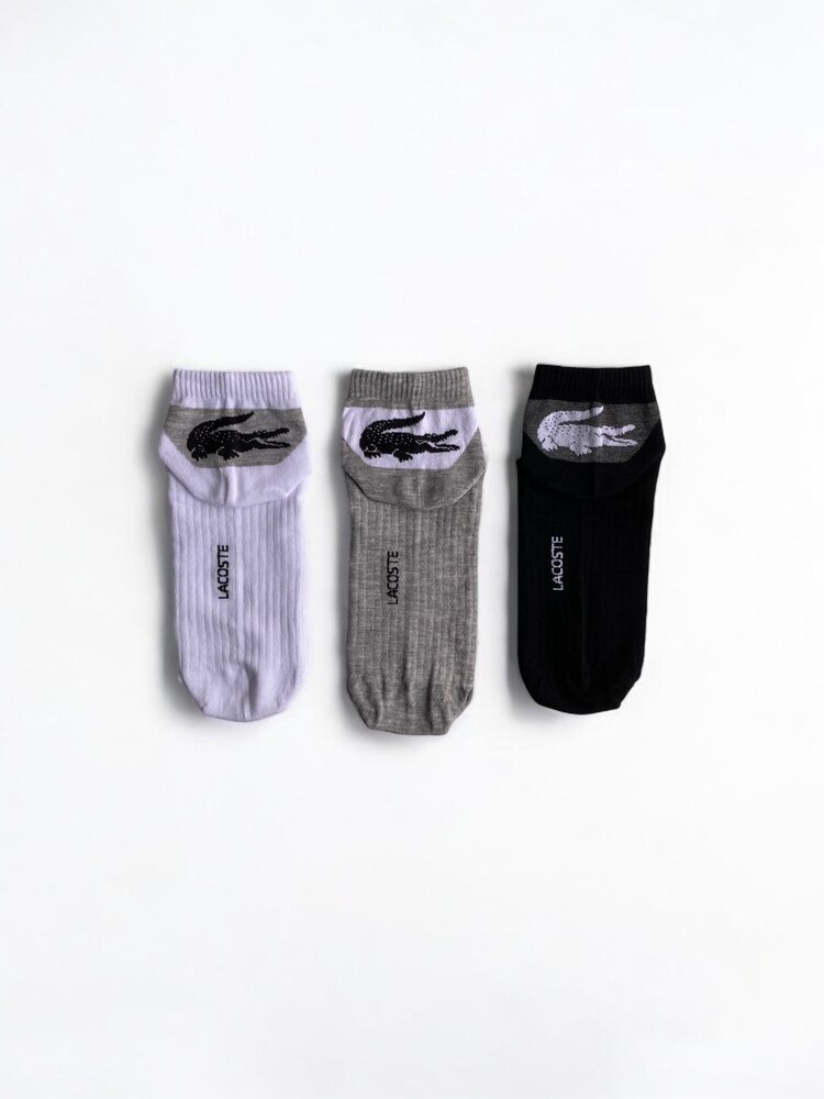 Premium Kalite Lacoste Patik Çorap (6 çift)