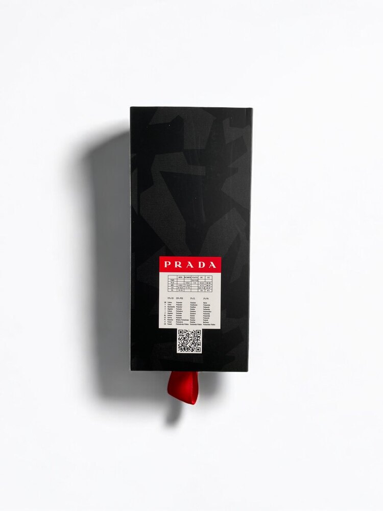 Premium Kalite Prada Patik Çorap (6 çift)