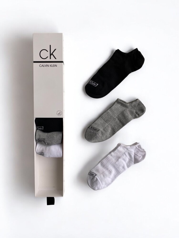 Premium Kalite CK Sneaker Çorap (6 çift)