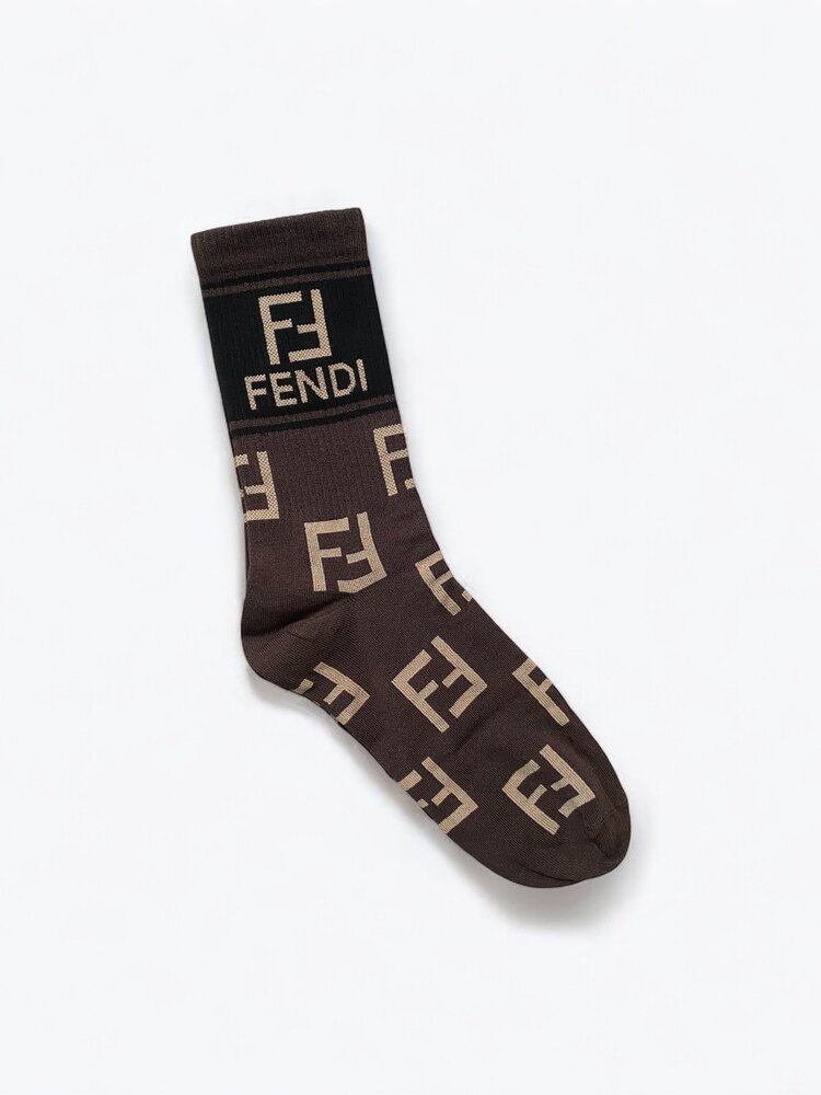 Premium Kalite Fendi Soket Çorap (6 çift)