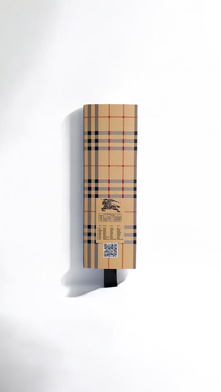 Premium Kalite Burberry Soket Çorap (5 çift)