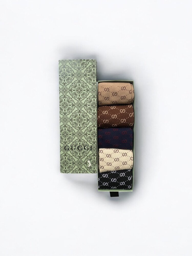 Premium Kalite Gucci Soket Çorap (5 çift)