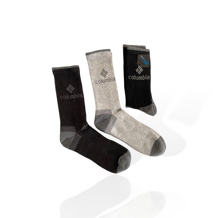 Premium Kalite Colombia Havlu Soket Çorap (3 çift)