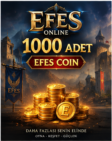 1000 ADET EFES COIN