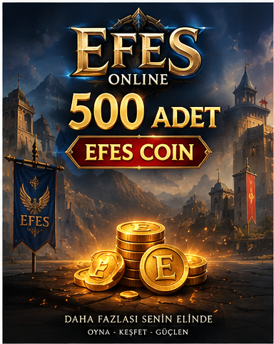 500 ADET EFES COIN
