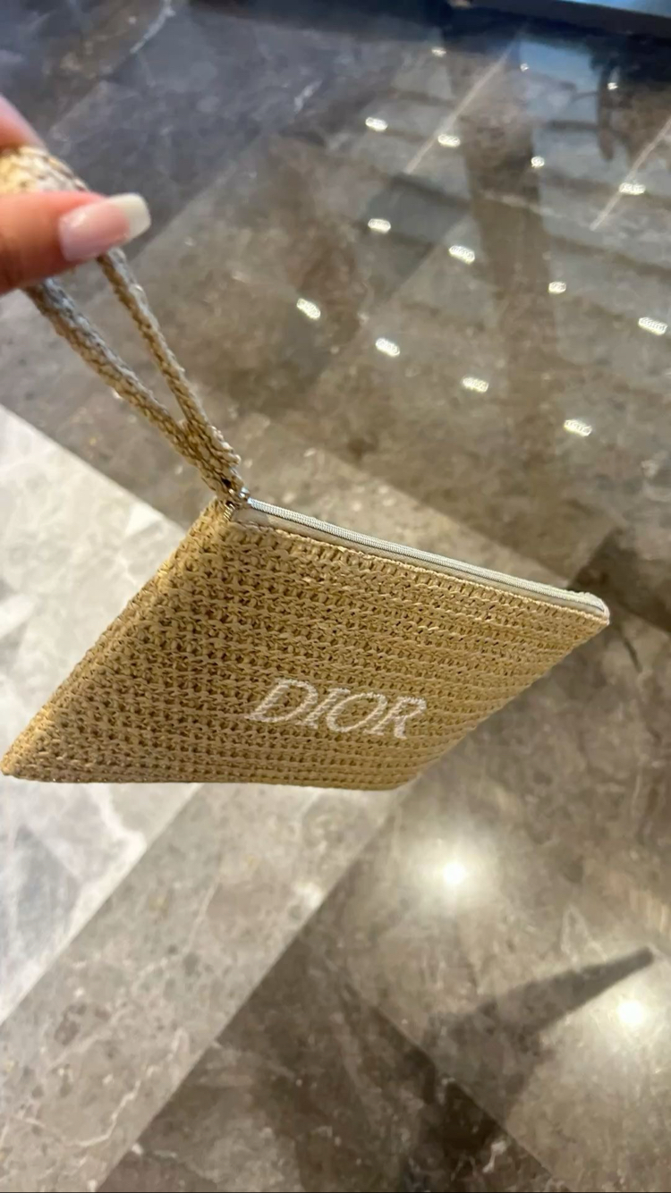 Dior hasır çanta 