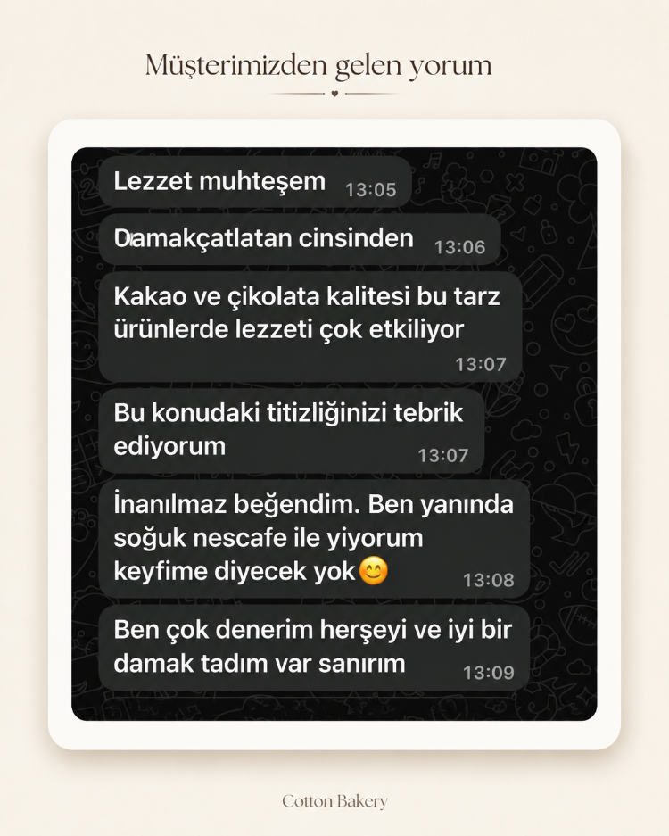 Tepsi Brownie, 12 Dilim | Bol Çikolatalı, Cevizli, Katkısız