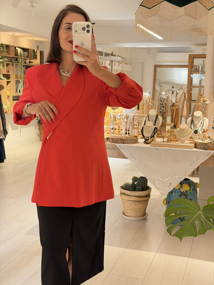 Yandan düğmeli ceket
