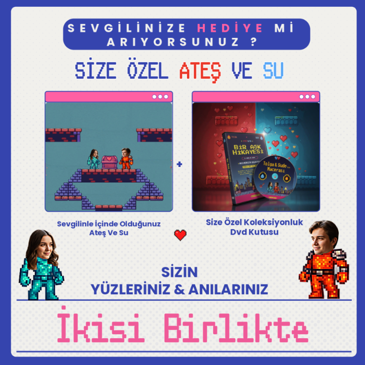 Kişiye Özel Ateş ve Su Oyunu (Dijital & Koleksiyonluk DVD Seçenekli)