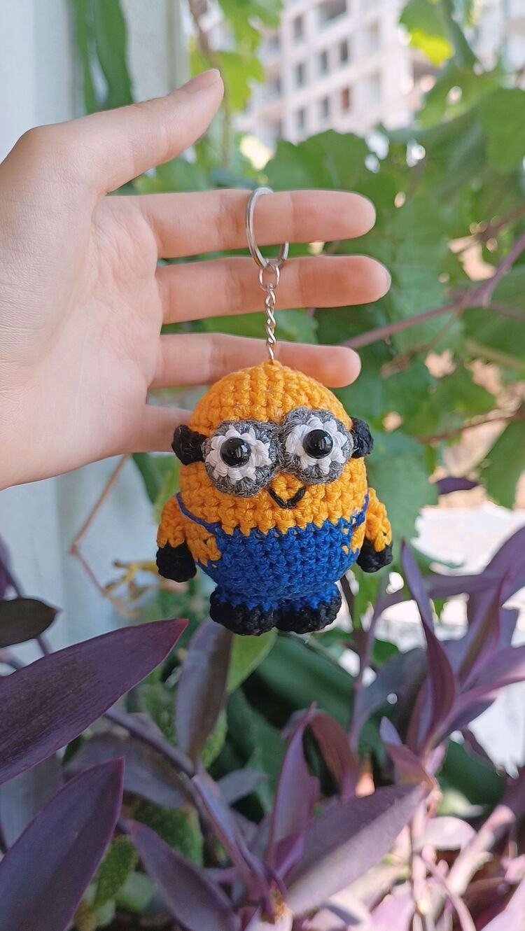 mini minion anahtarlık/charm