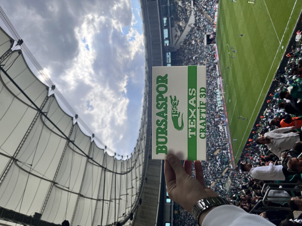 Yeşil Beyaz Aşkına: Kişiye Özel Bursaspor Tribün Levhası